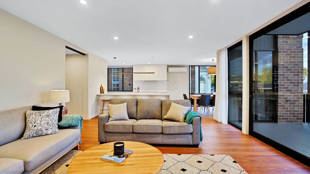 Open-plan kitchen living/dining