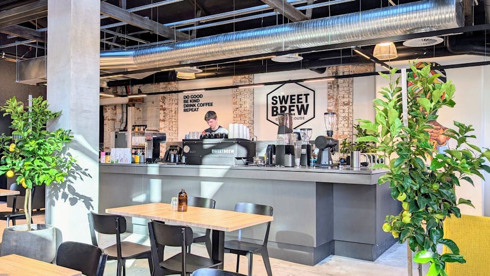 Image of the interior of Sweetbrew at Cimitiere Street Launceston