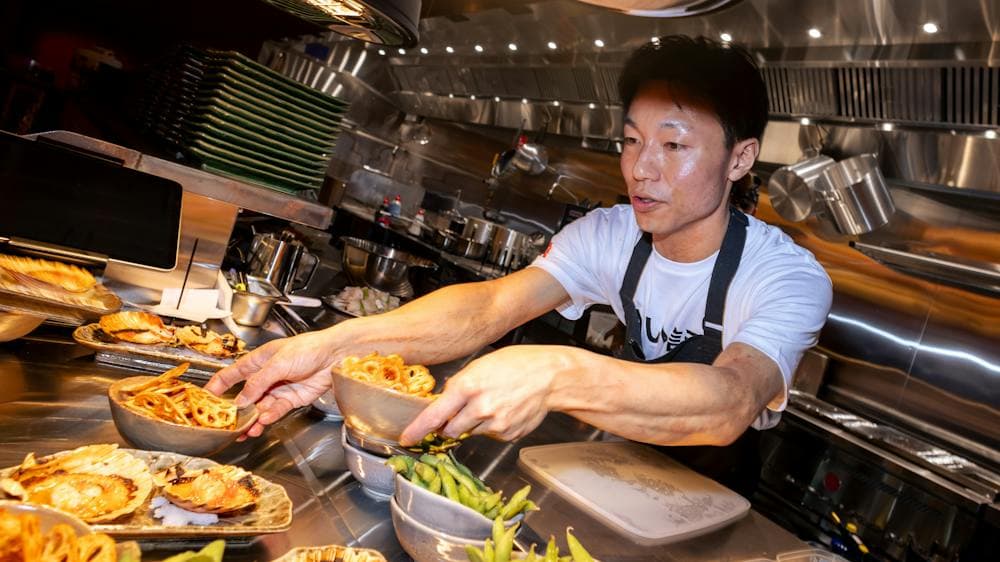 Chef at work