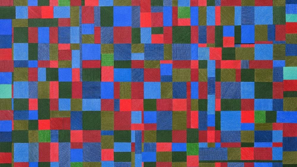Faridah Cameron, Labour of Love (detail) 2025, 102 x 112cm.